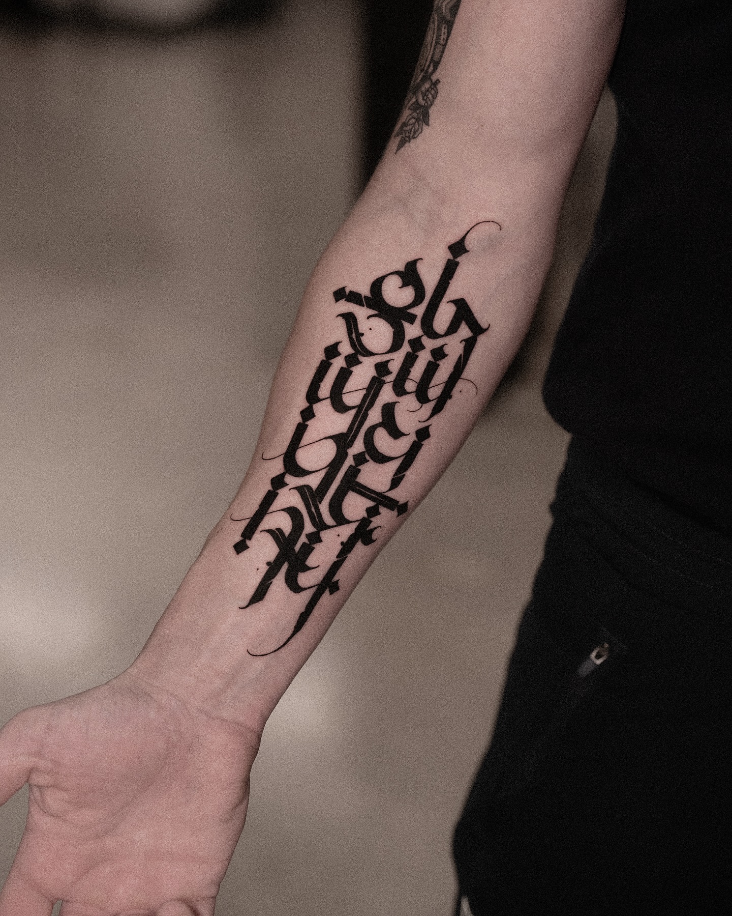 Tattoo by @low.original — lettering_script