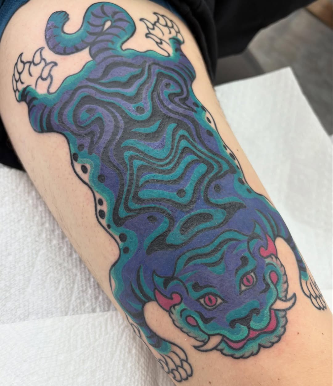 Tattoo by @slime.time.live — neo_traditional, illustrative