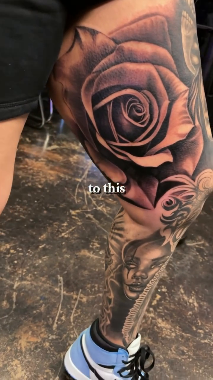 Tattoo by @bon_zippa_tattoos — black_and_grey, realism