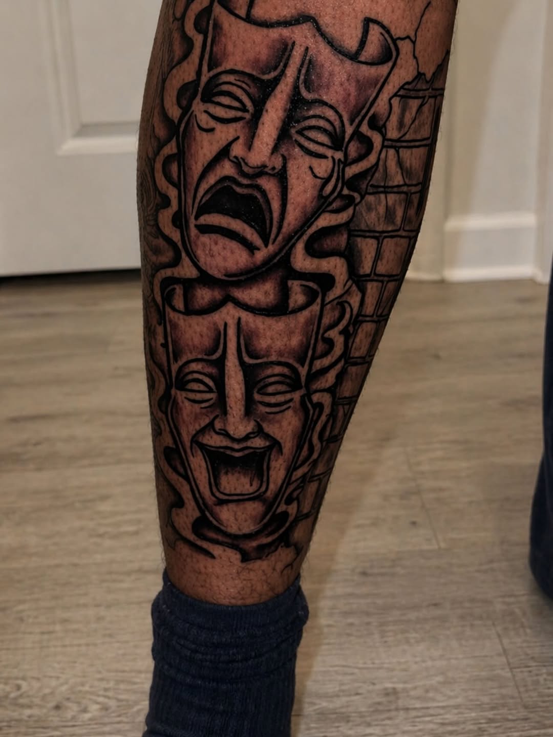 Tattoo by @jstaleytats_ — black_and_grey