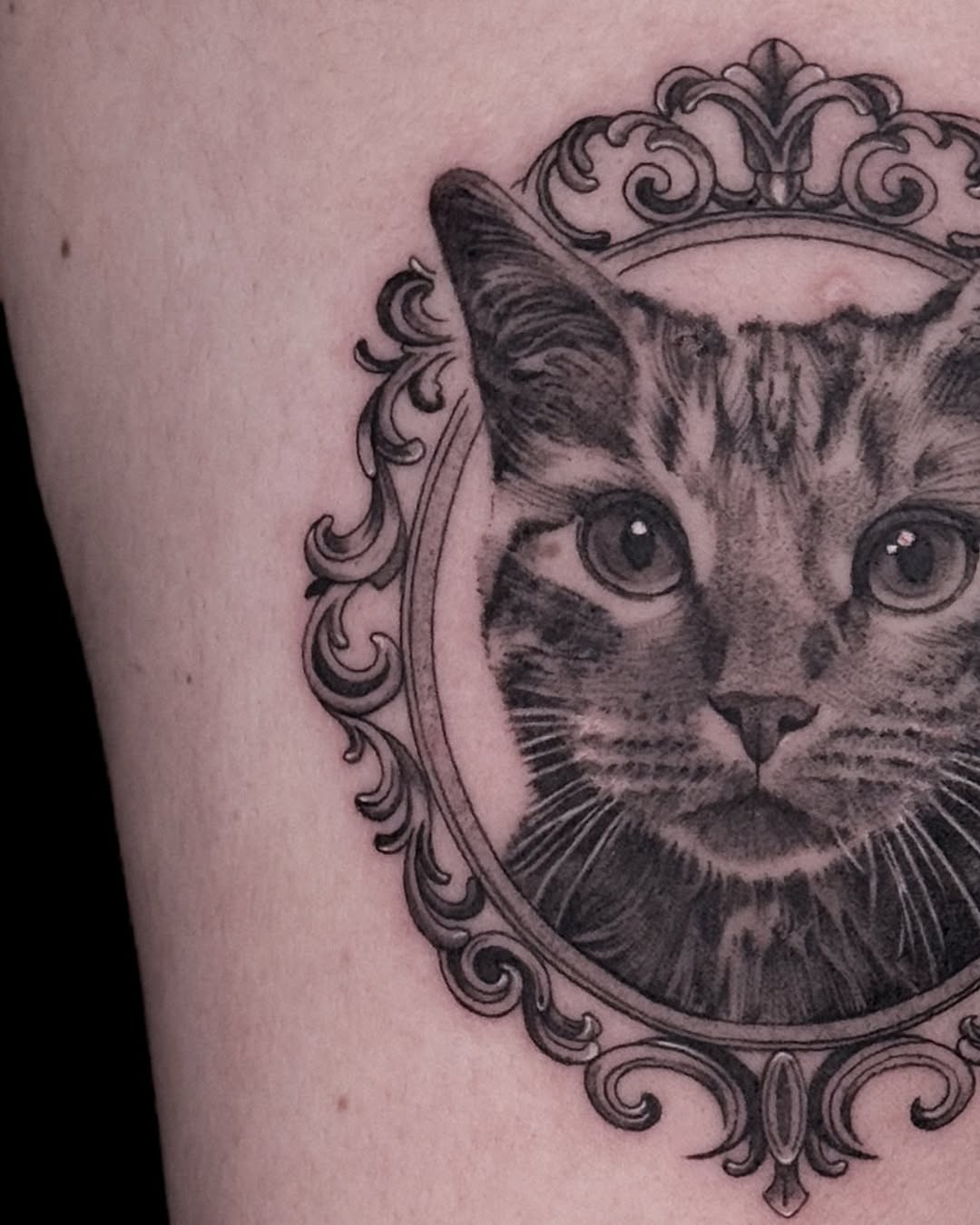 Tattoo by @luinytattoo โ realism, black_and_grey
