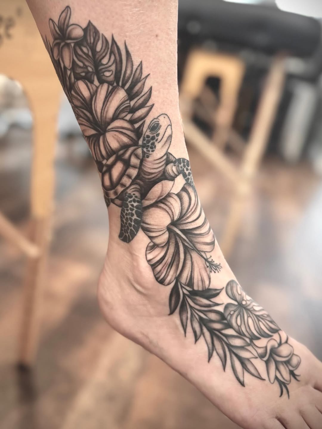 Tattoo by @tattooedbyrose — black_and_grey, realism