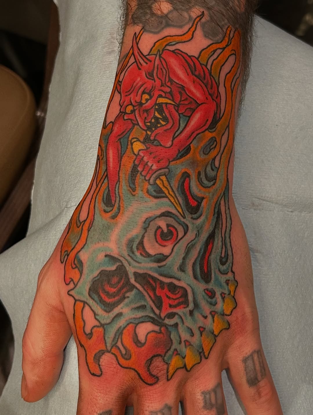 Tattoo by @craiggardyan — american_traditional, neo_traditional