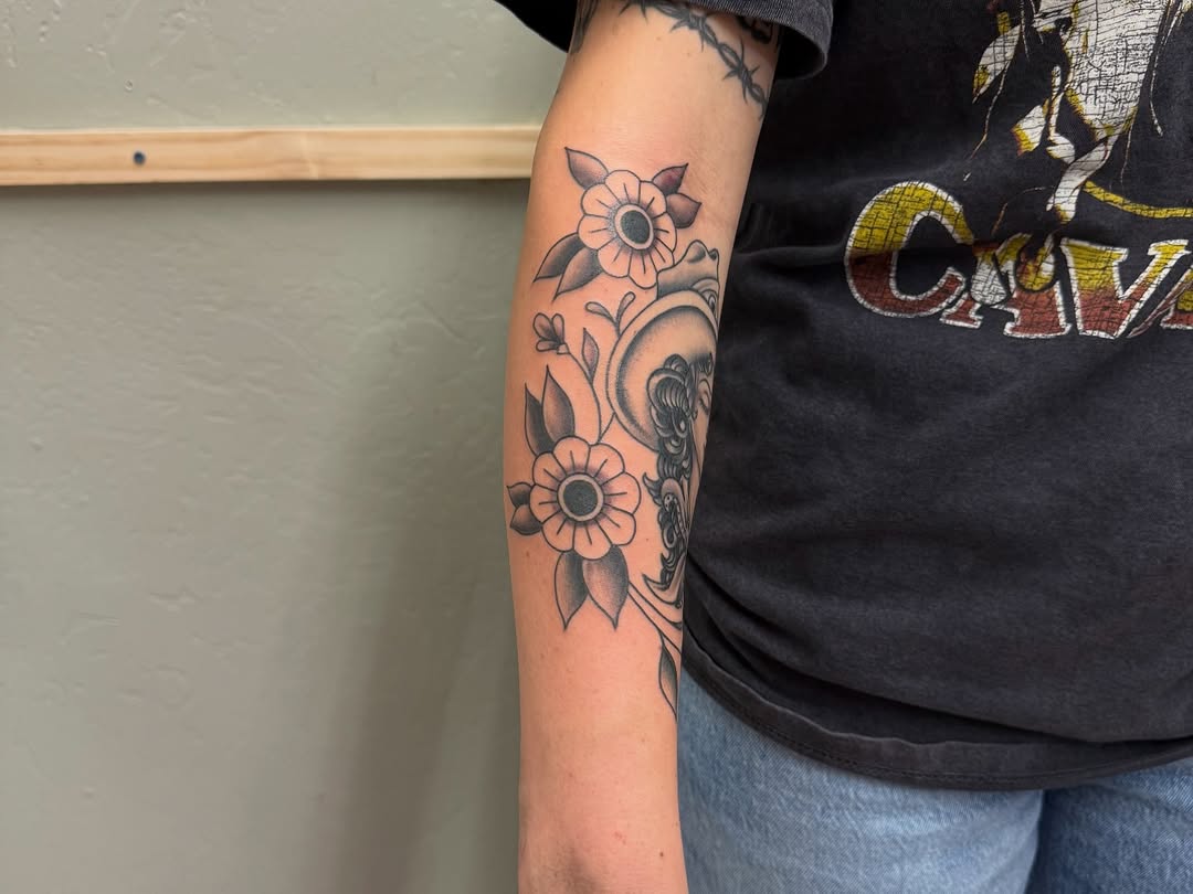 Tattoo by @mattytattsaz — american_traditional, black_and_grey