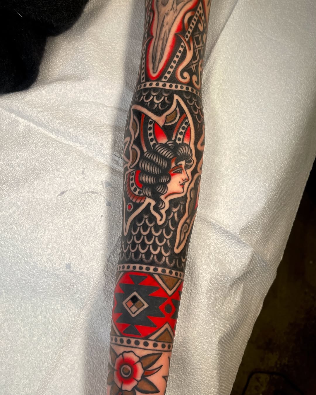 Tattoo by @chasetuckertattoo — american_traditional, neo_traditional
