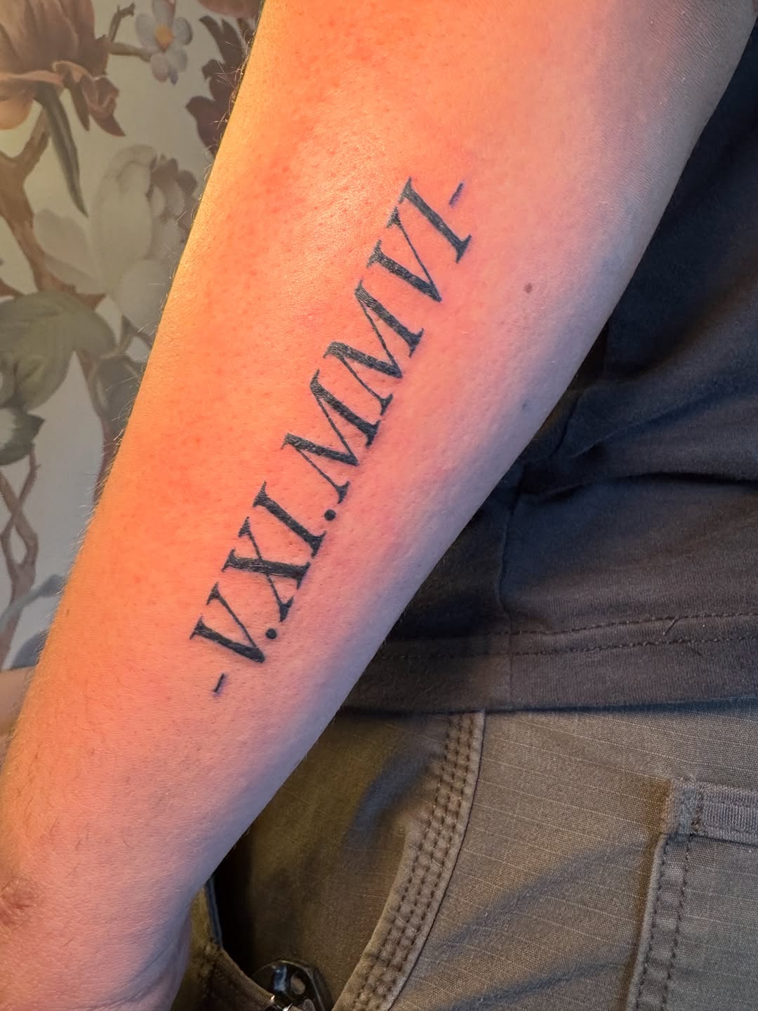 Tattoo by @kinz_ink — lettering_script, fine_line