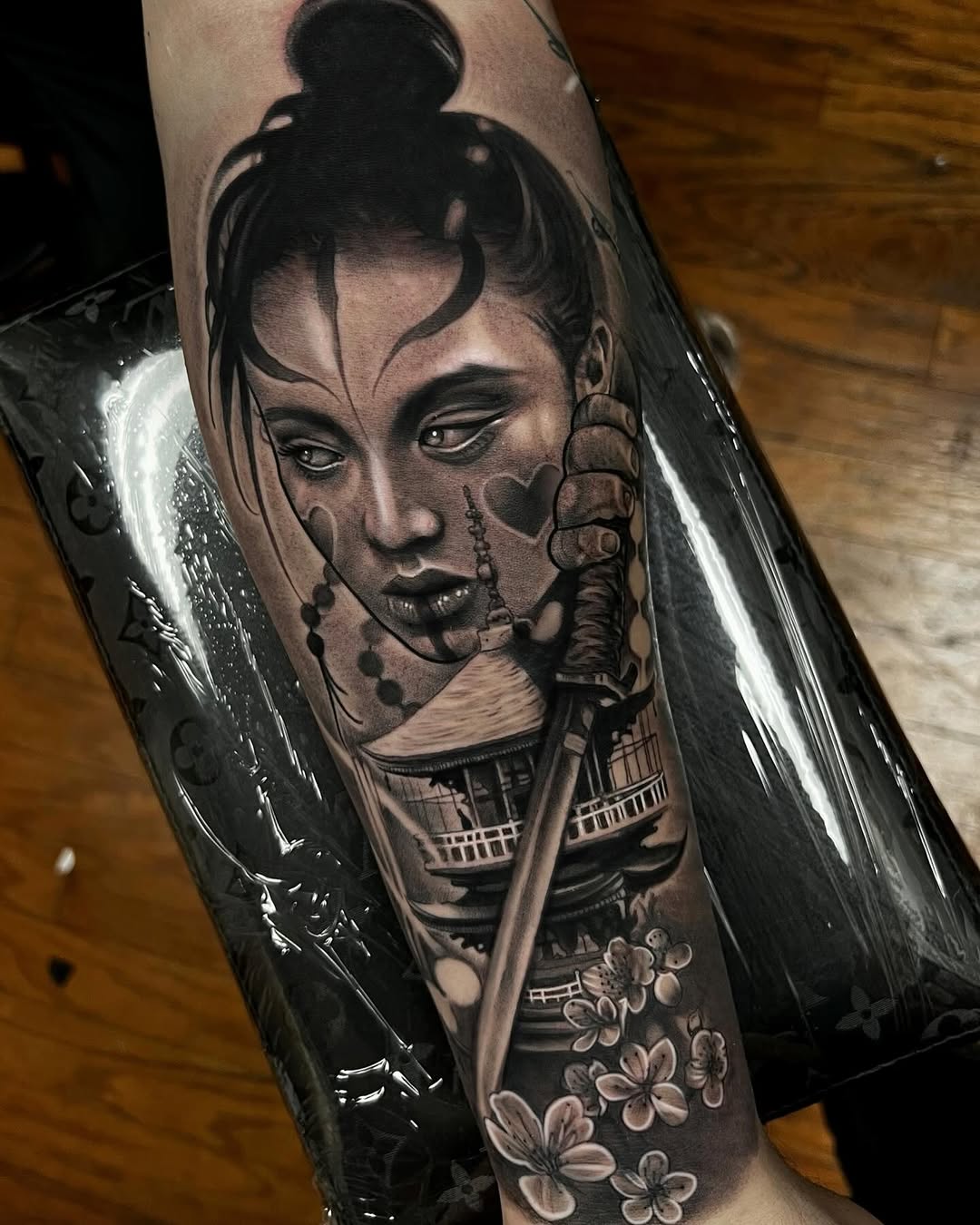 Tattoo by @inkbyjay1 — realism, black_and_grey