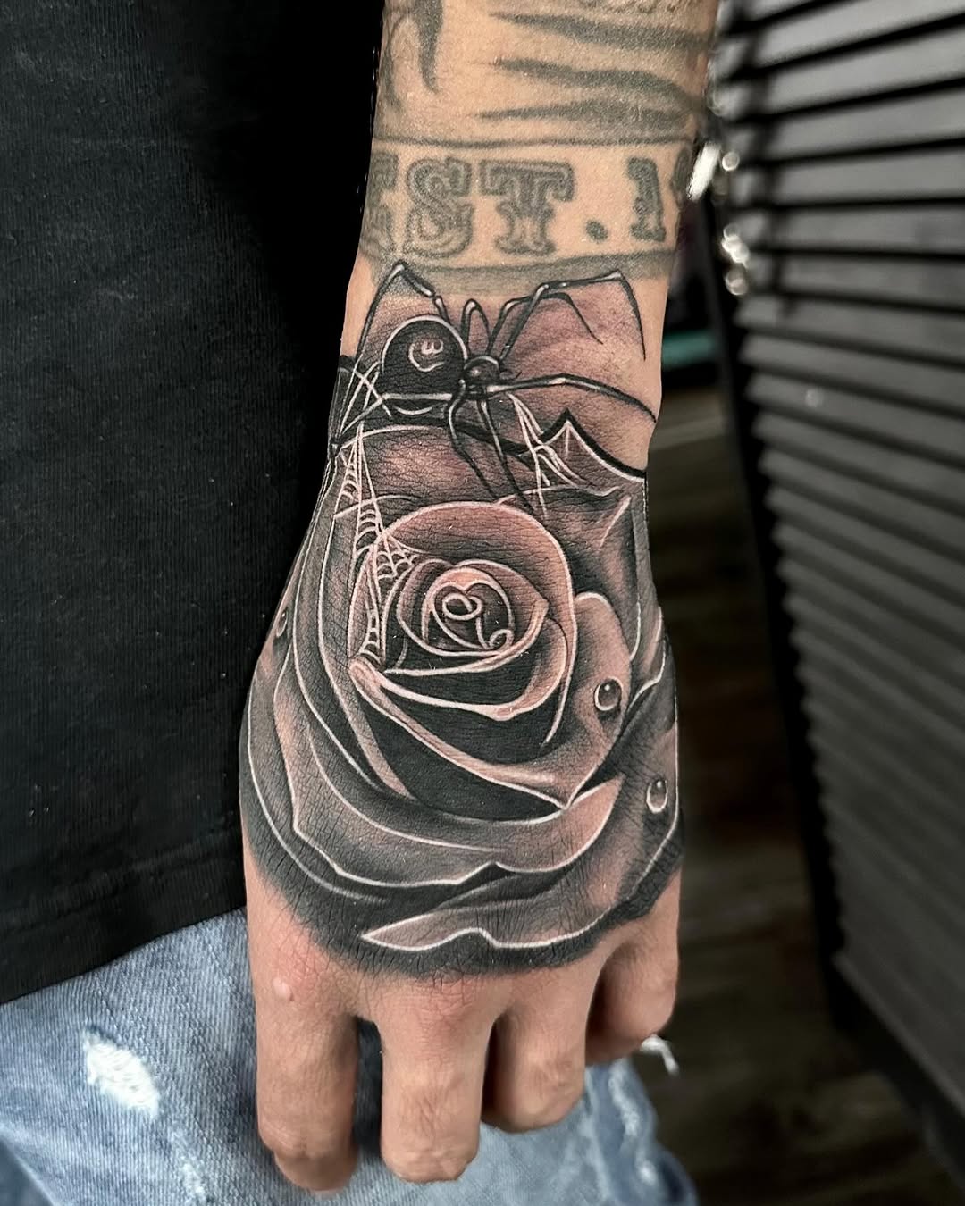 Tattoo by @inkbyjay1 — black_and_grey, realism