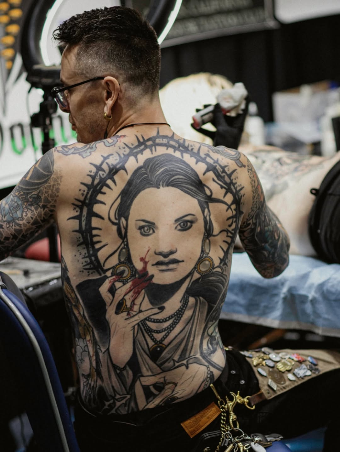Tattoo by @cammerondamnit — black_and_grey, realism