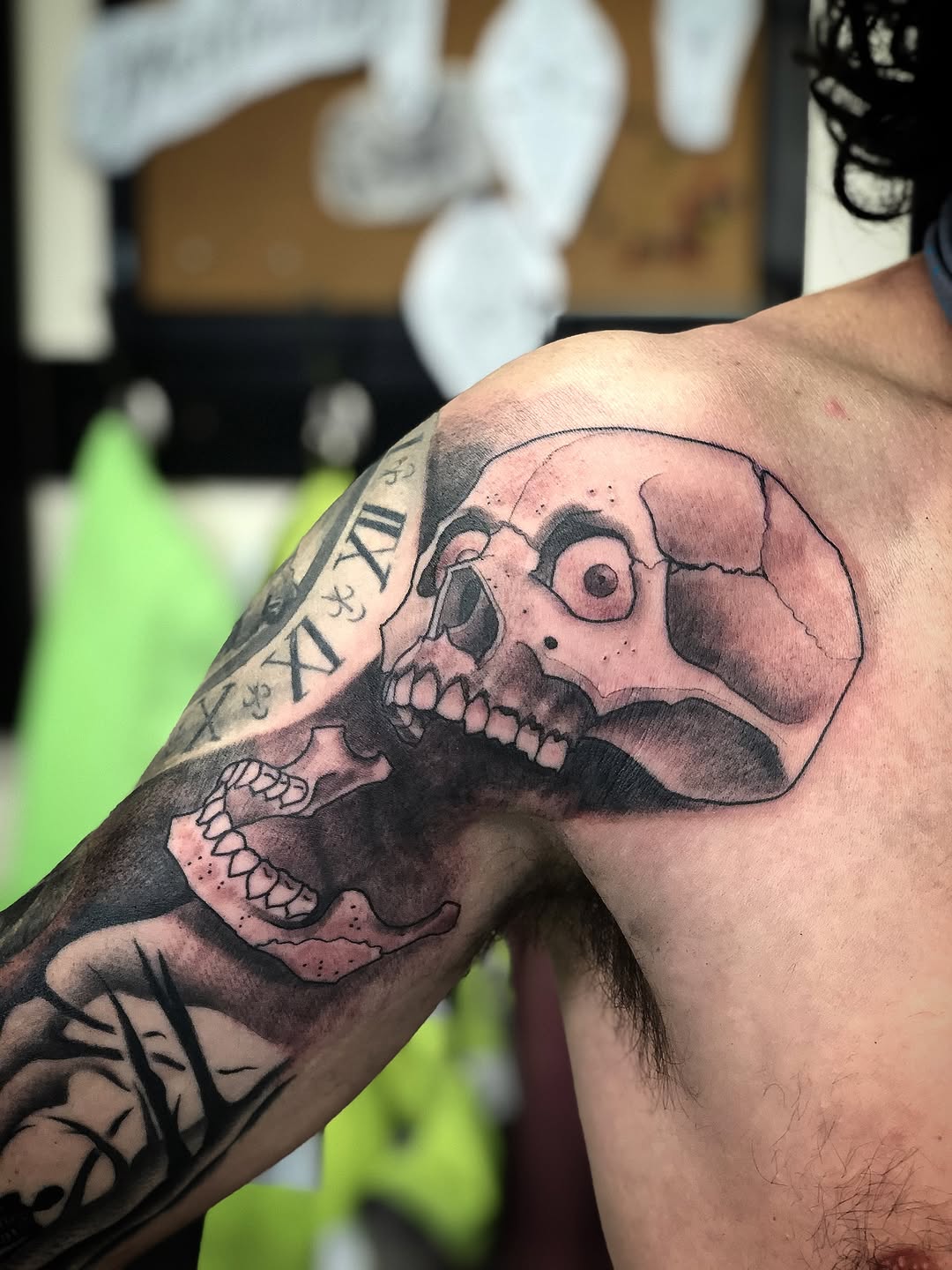 Tattoo by @josh_etch_tattoo — black_and_grey, realism