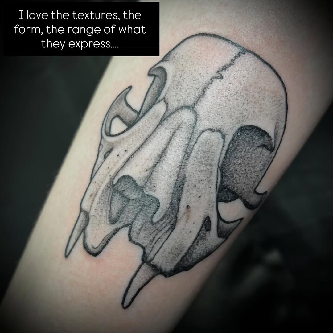 Tattoo by @velesara_tattoo — black_and_grey, realism