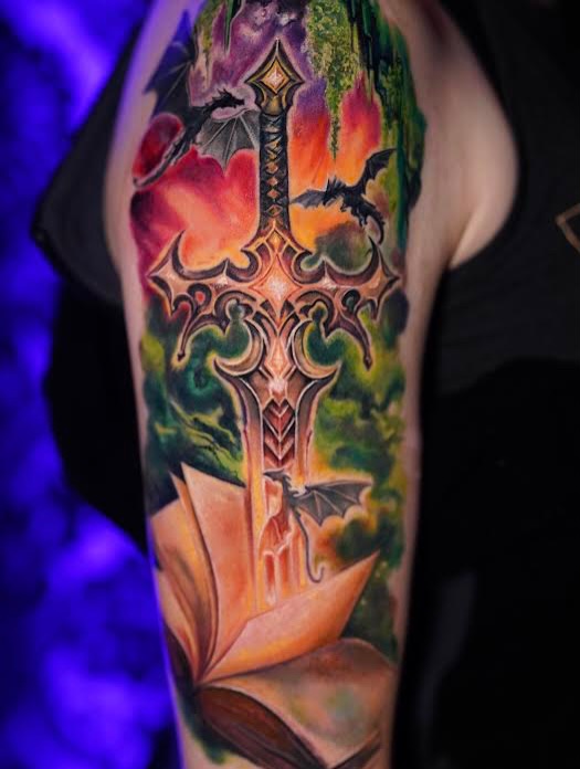 Tattoo by @nikkiharristattoo — realism, new_school