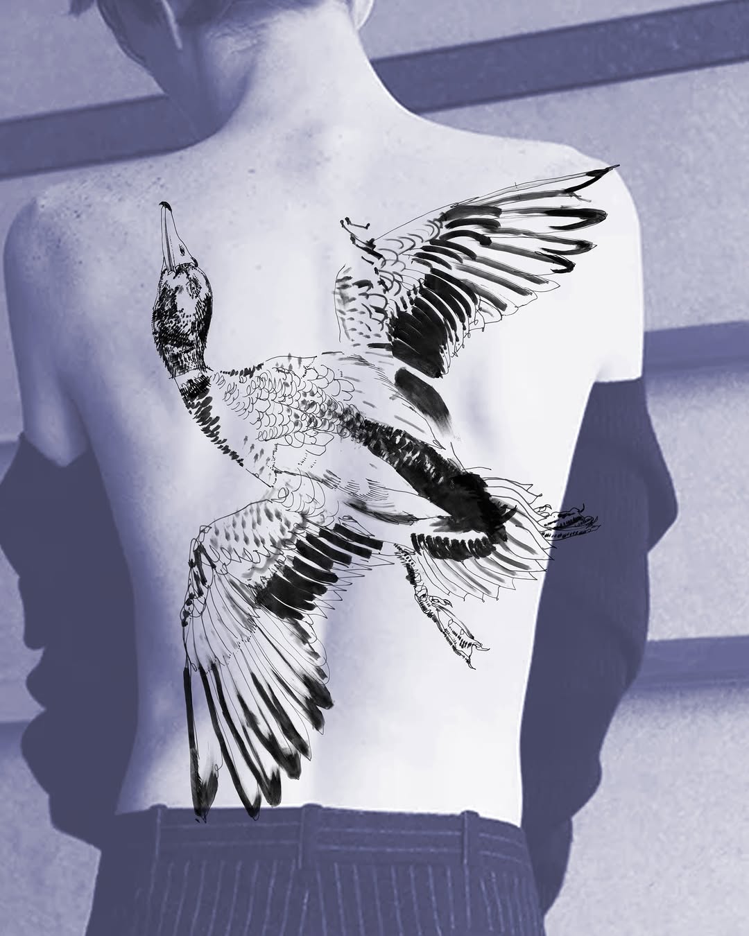 Tattoo by @lamhamilton β illustrative, black_and_grey