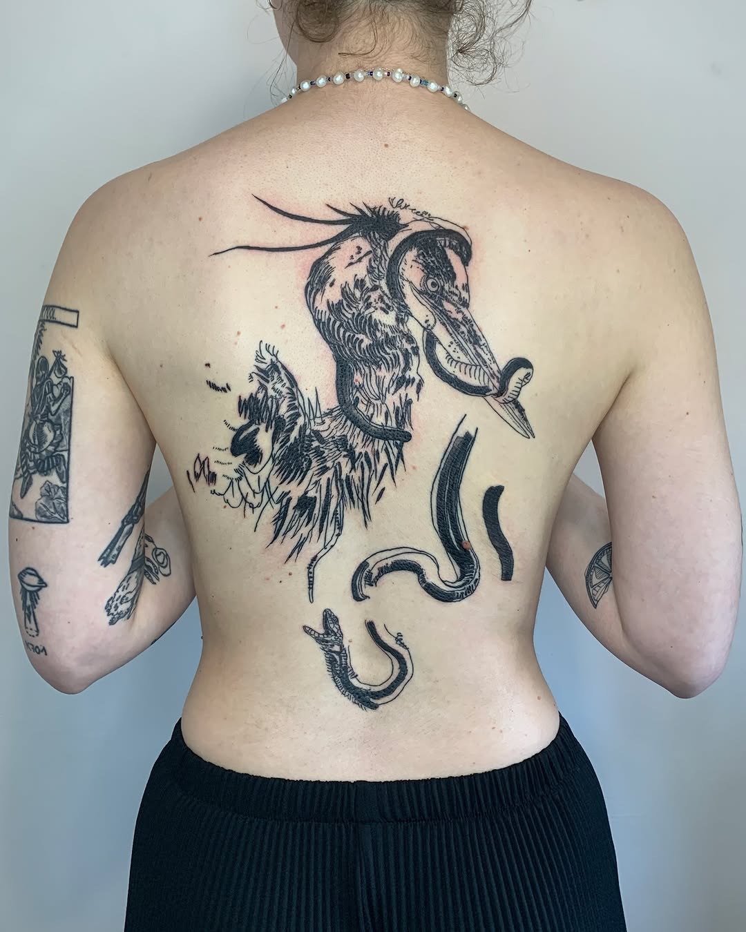 Tattoo by @lamhamilton β illustrative, black_and_grey