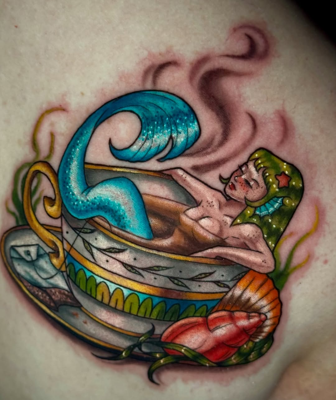 Tattoo by @kasey_may_tattoos — neo_traditional, new_school