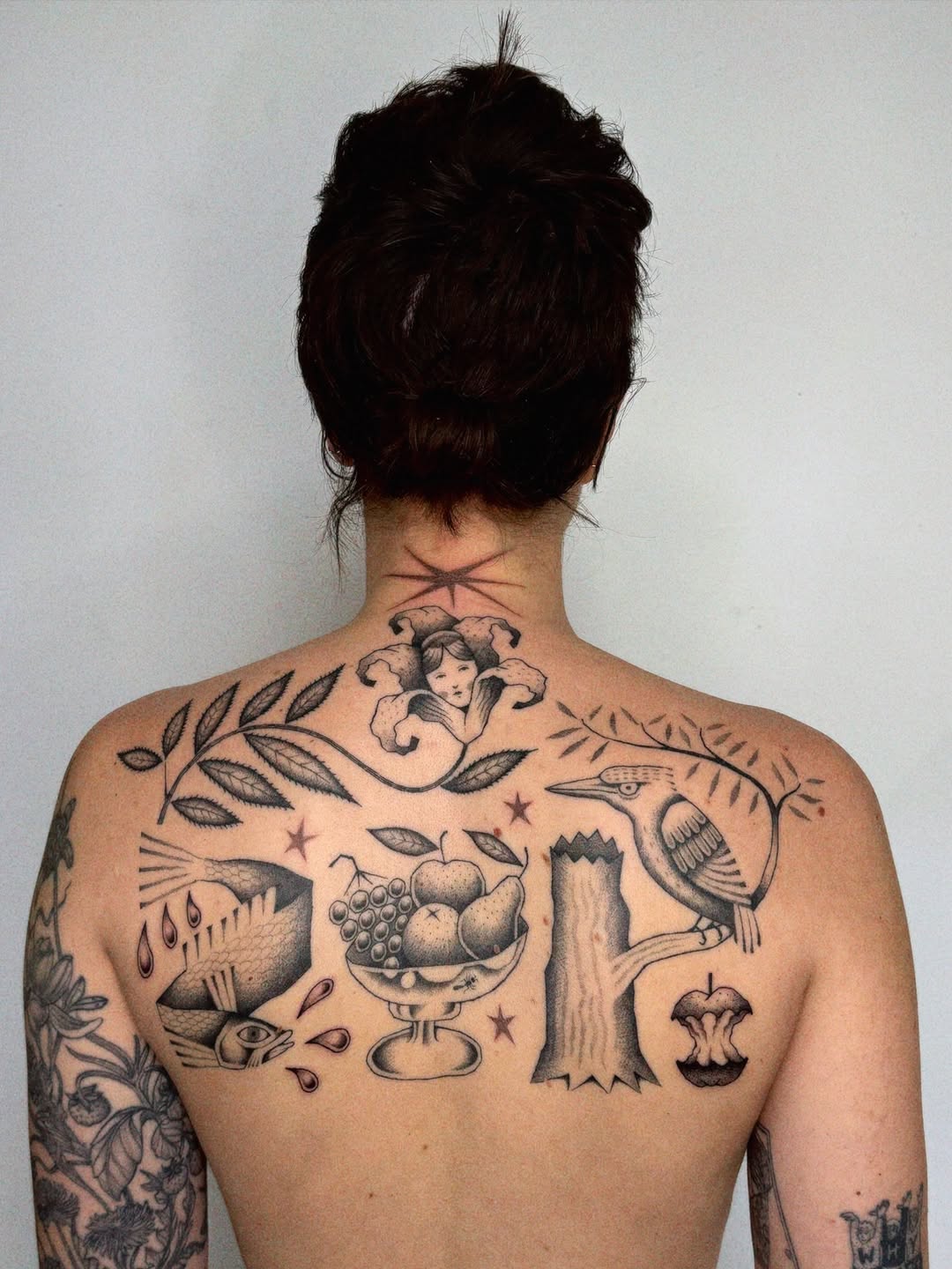 Tattoo by @inkshame — black_and_grey