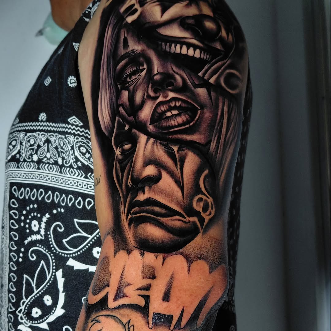 Tattoo by @issa.tatts — realism, chicano