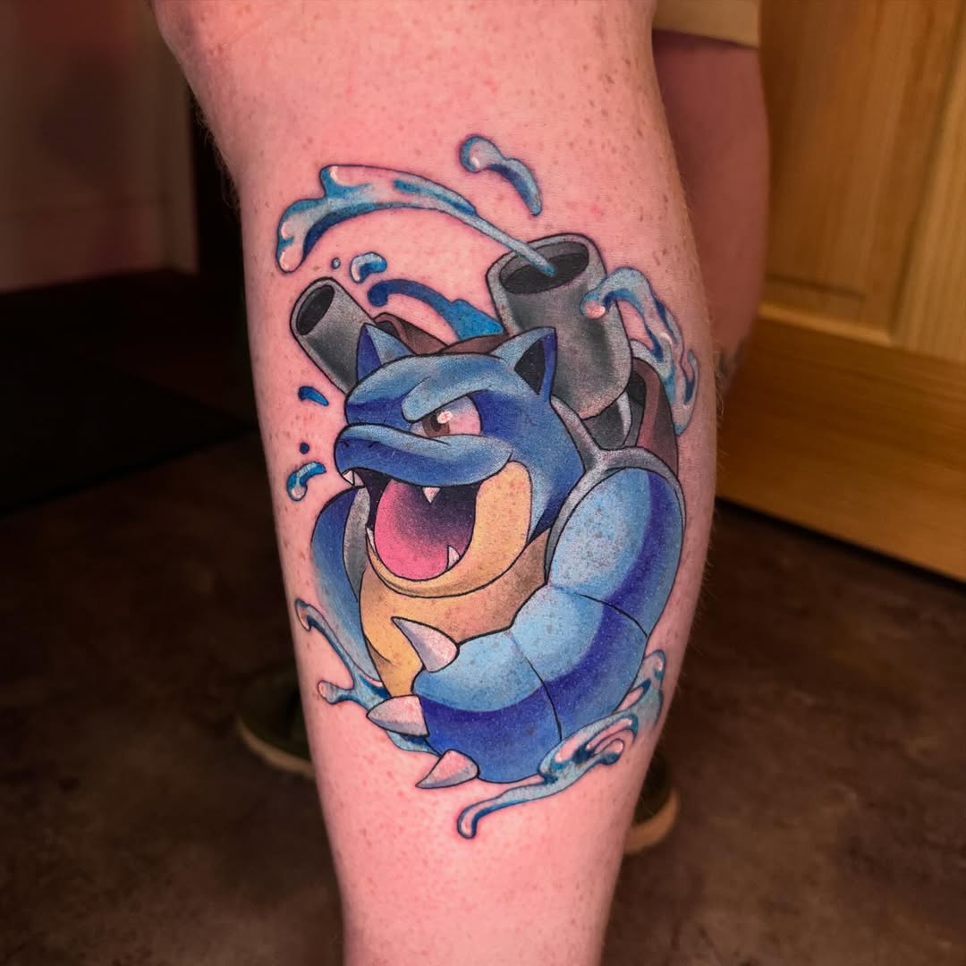 Tattoo by @alexis.tattoos — anime, new_school