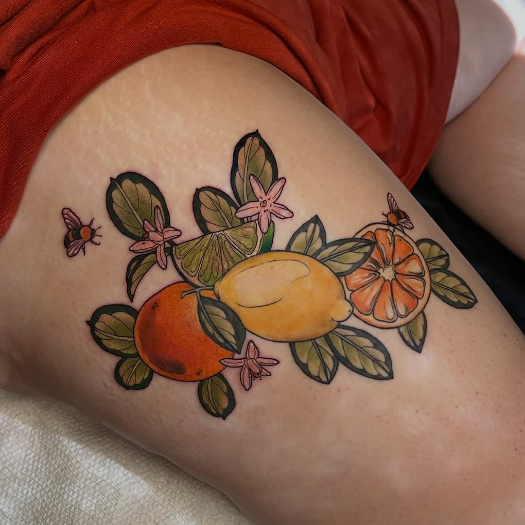 Tattoo by @summer_machelle — watercolor