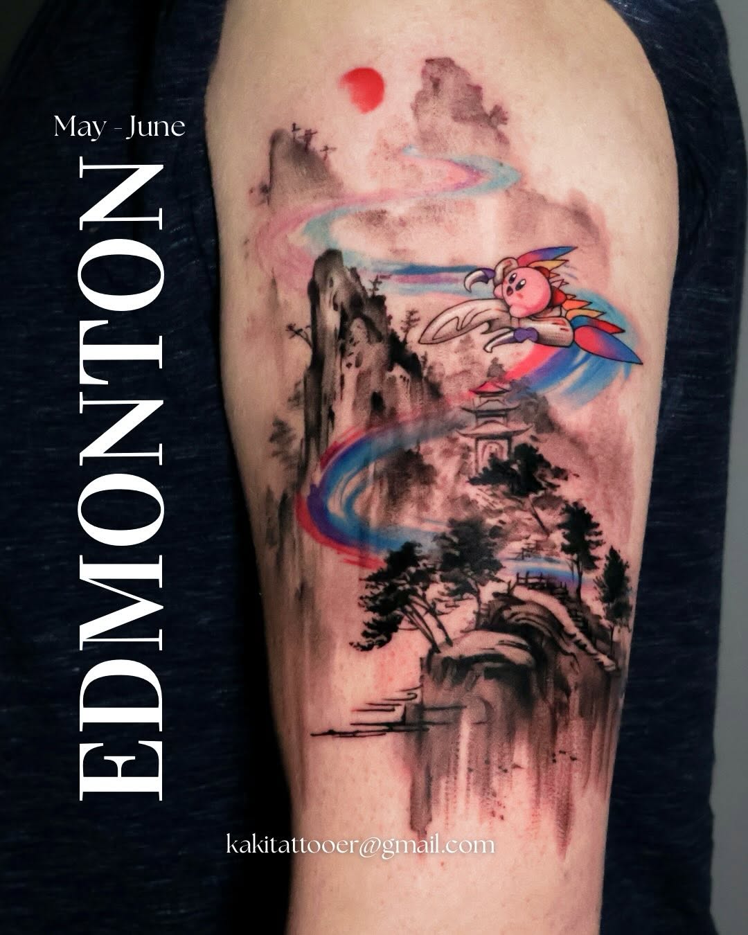 Tattoo by @kaki_tattooer โ illustrative, watercolor
