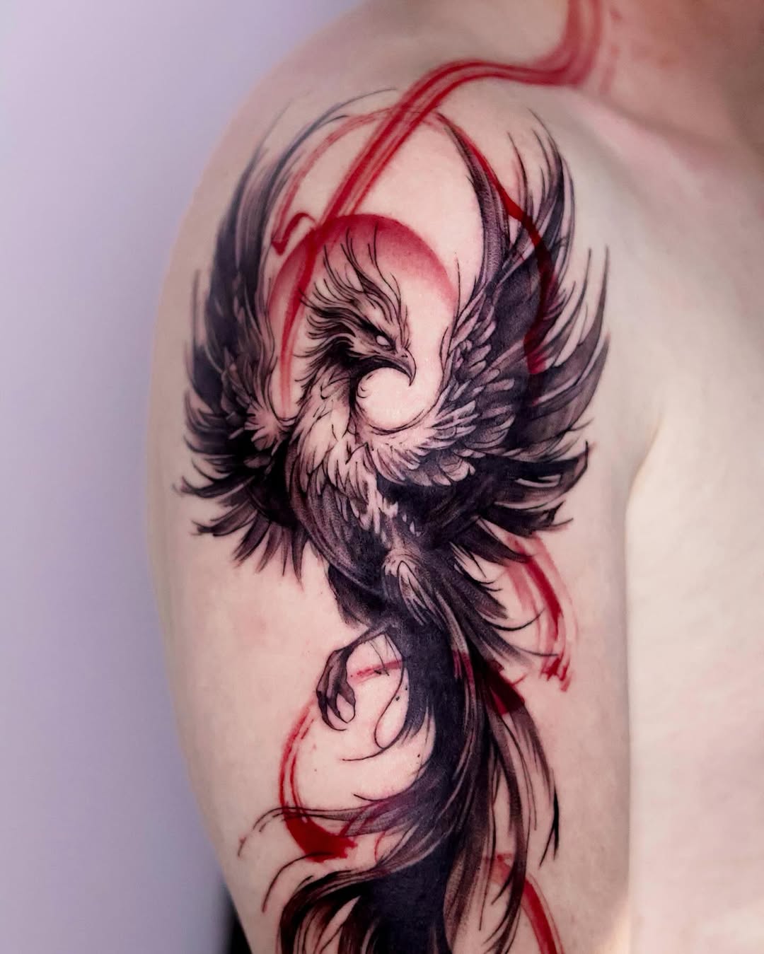 Tattoo by @kaki_tattooer โ realism, trash_polka
