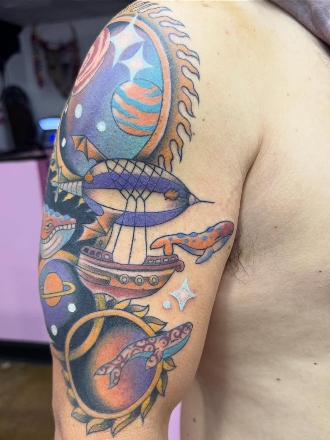 Tattoo by @gremlin.tattoos — new_school, illustrative