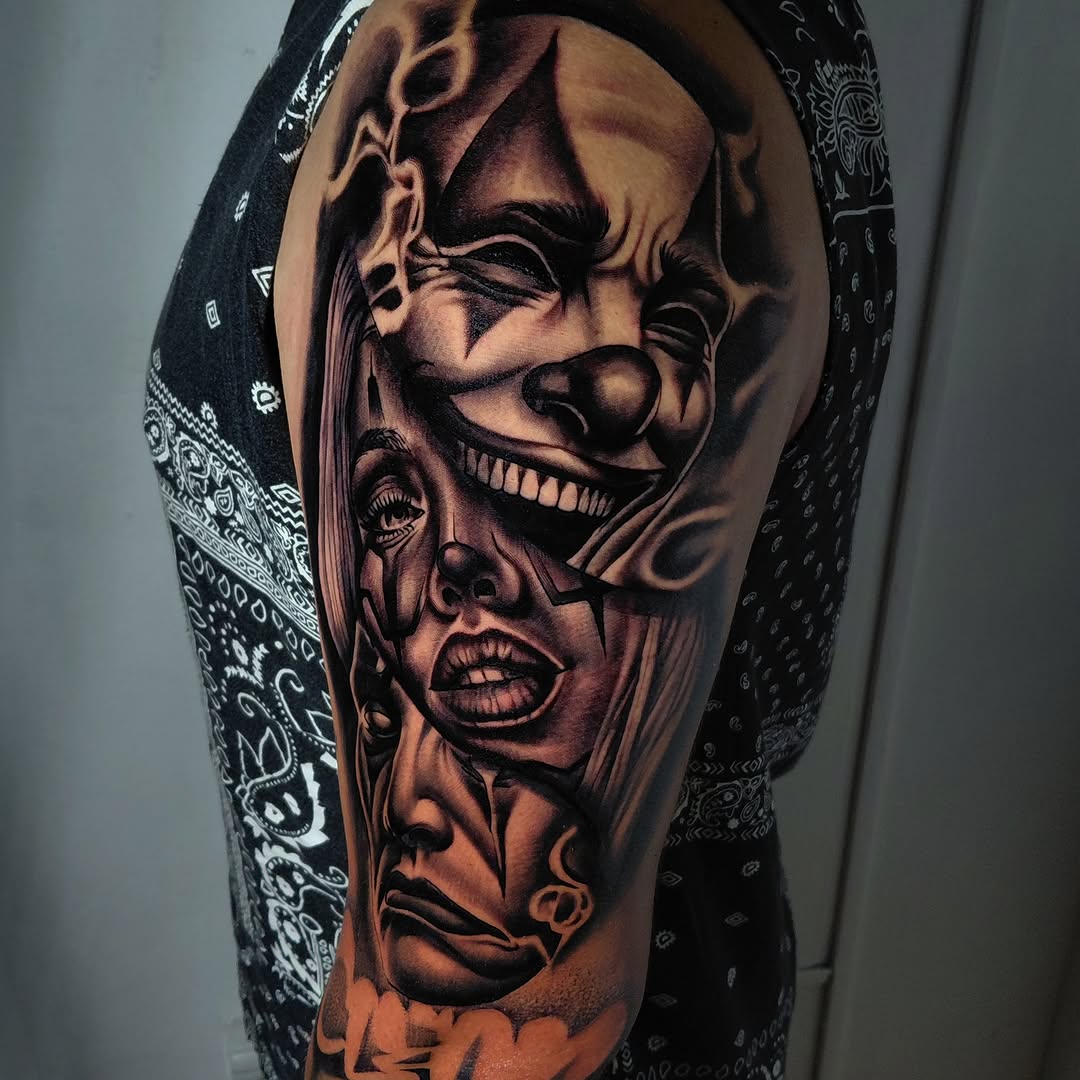 Tattoo by @issa.tatts — realism, black_and_grey