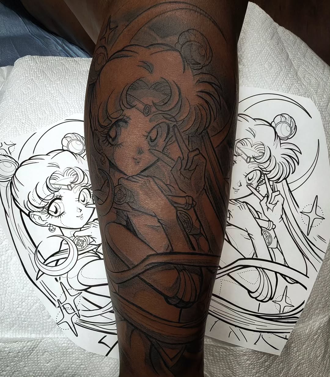 Tattoo by @m.truthtattoos — anime
