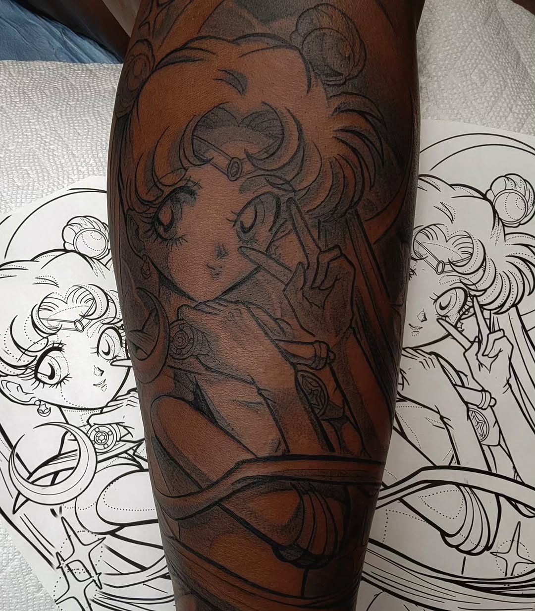 Tattoo by @m.truthtattoos — anime