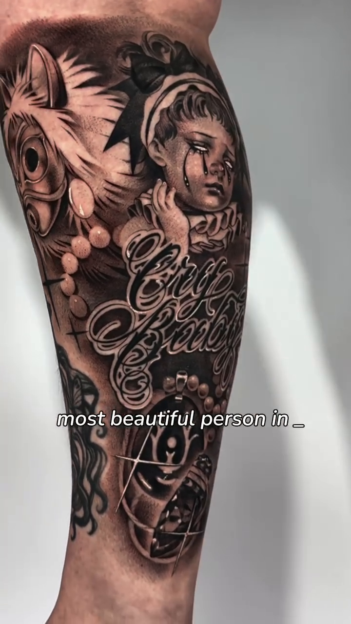 Tattoo by @tattoos.bydahlia โ black_and_grey