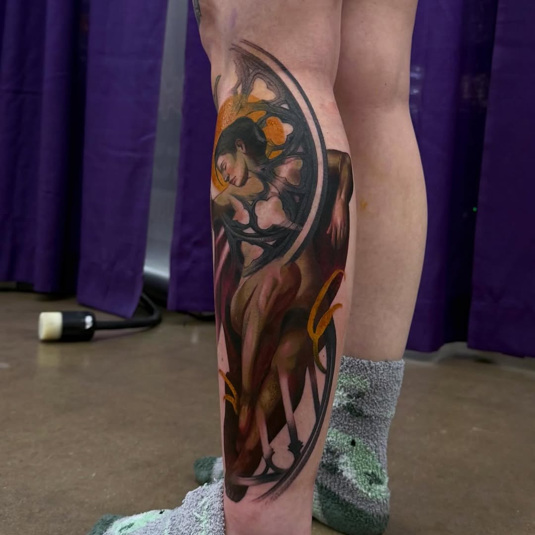 Tattoo by @austintattoo — realism, dark_realism