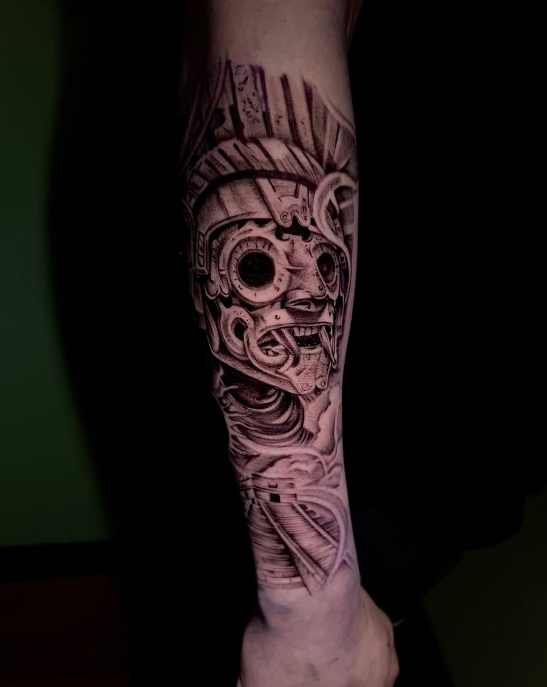 Tattoo by @tatsbysass — black_and_grey, realism