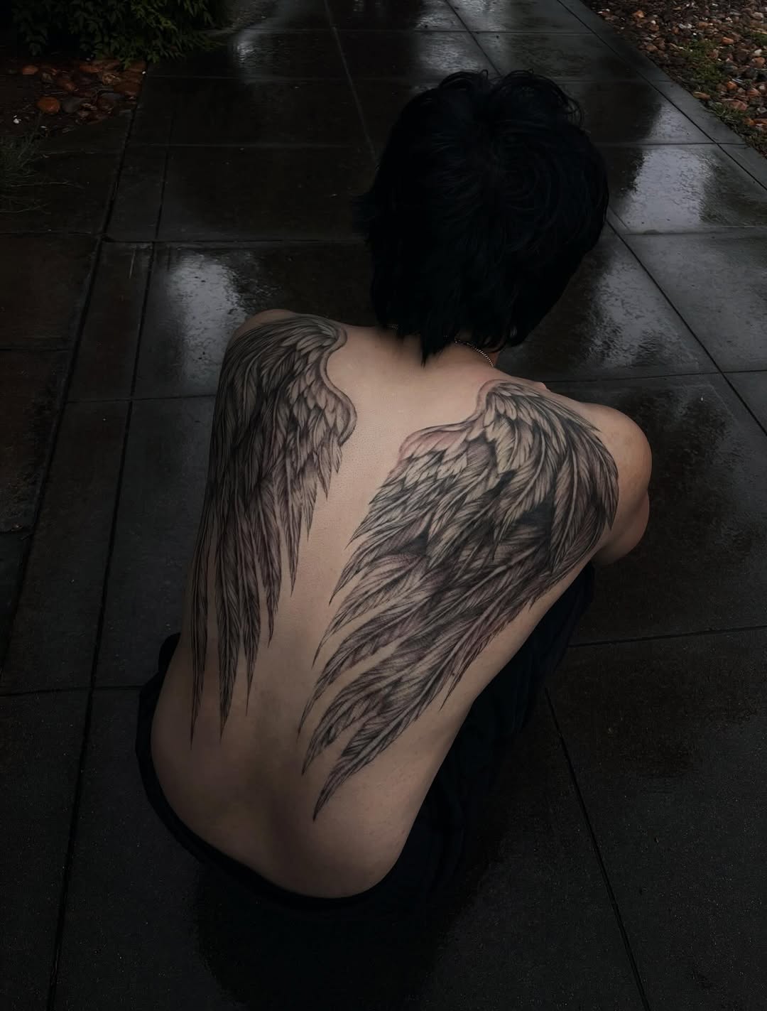 Tattoo by @liz.tattooz — realism, black_and_grey