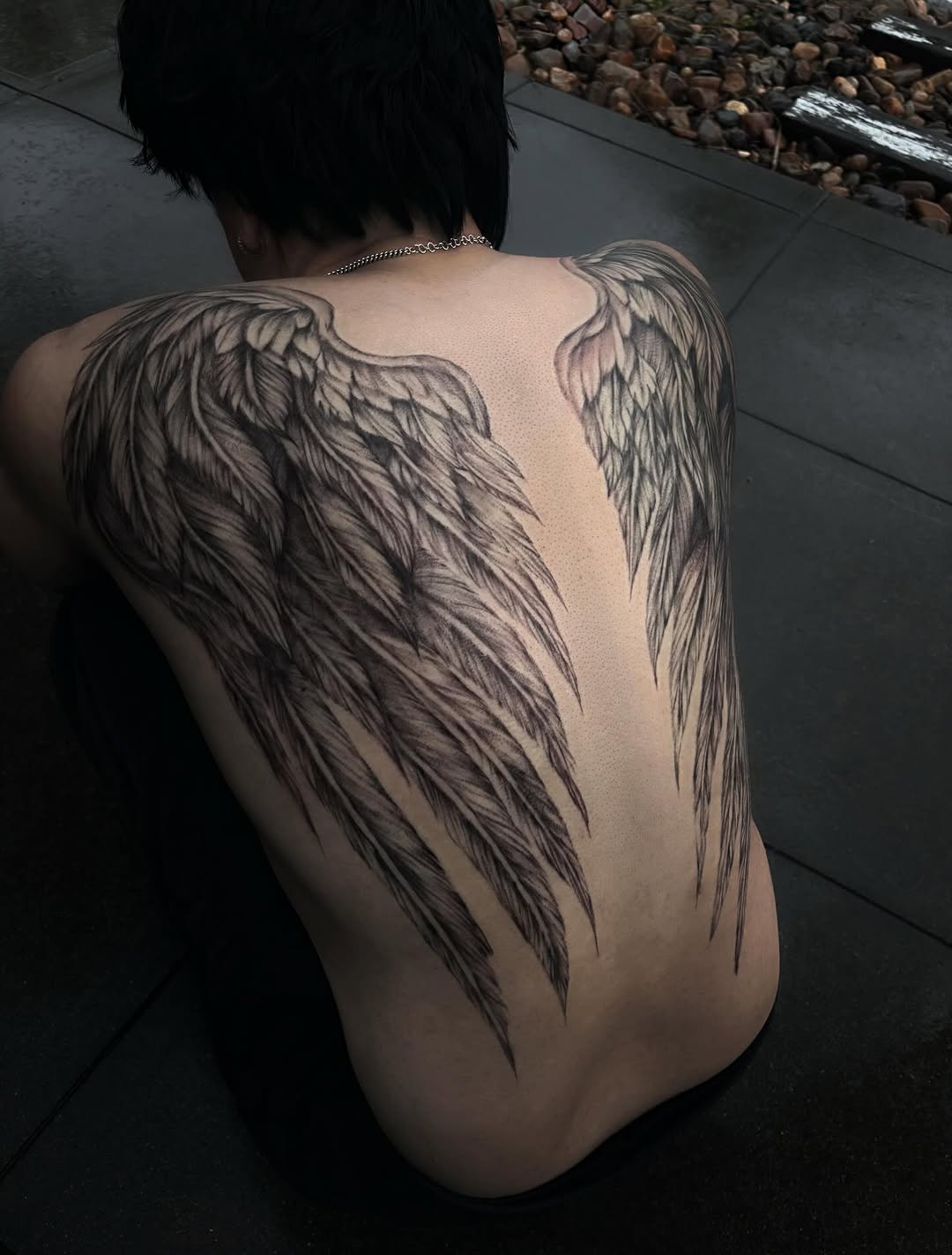 Tattoo by @liz.tattooz — black_and_grey, realism