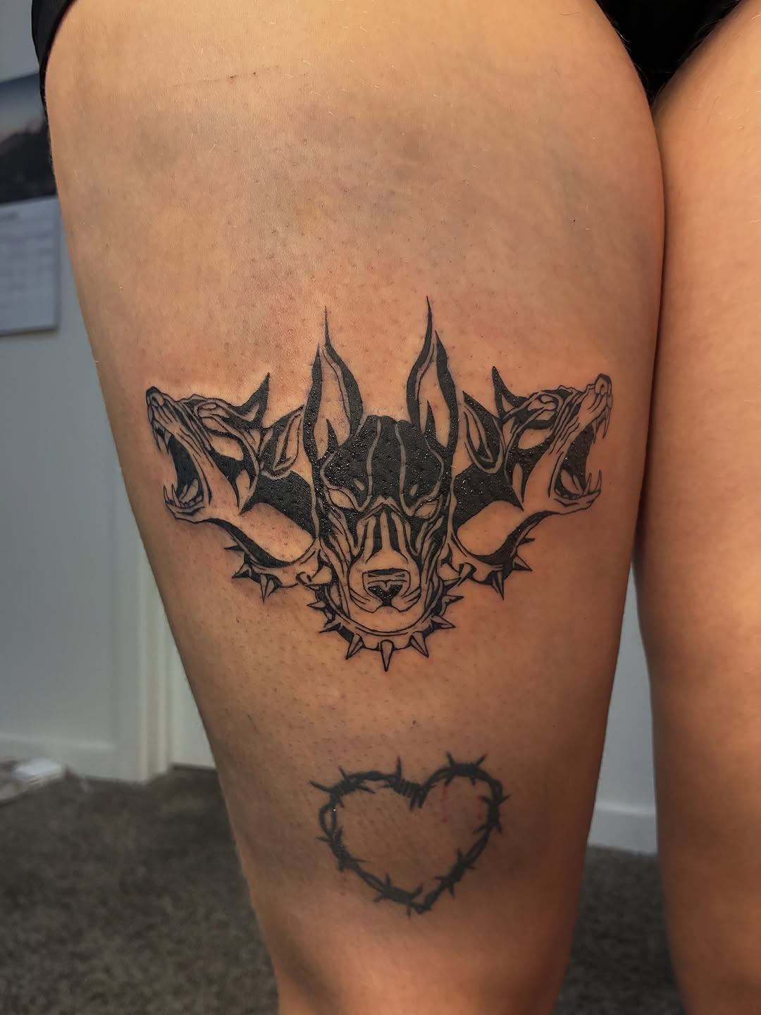 Tattoo by @sc.tatted — blackwork, illustrative