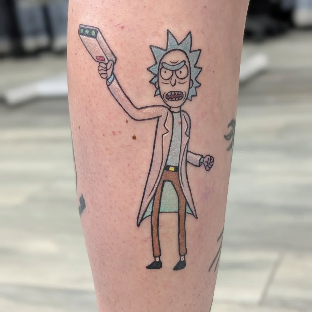 Tattoo by @tattoojax — anime