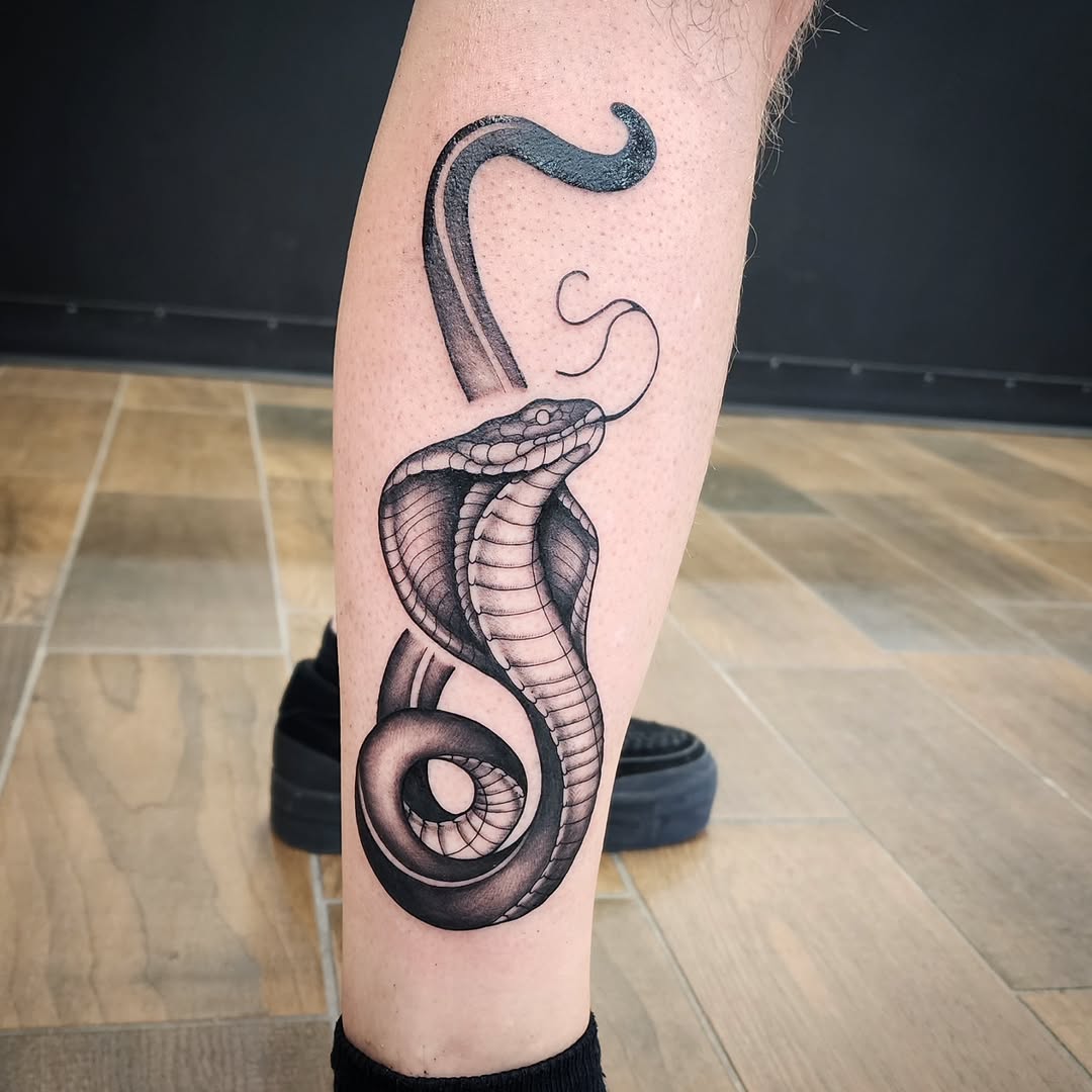 Tattoo by @dunebuggybobby — black_and_grey, realism