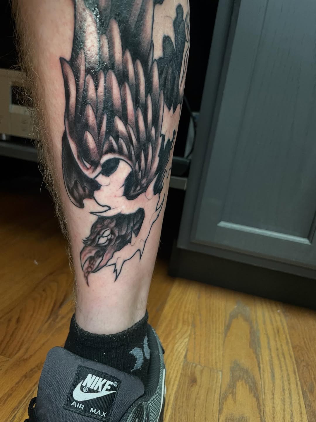 Tattoo by @auzzy.inkpirate — blackwork