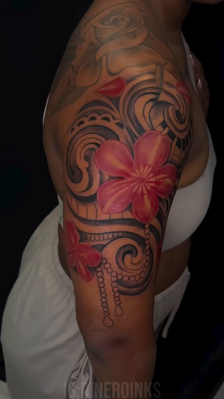 Tattoo by @dineroinks — tribal, ornamental