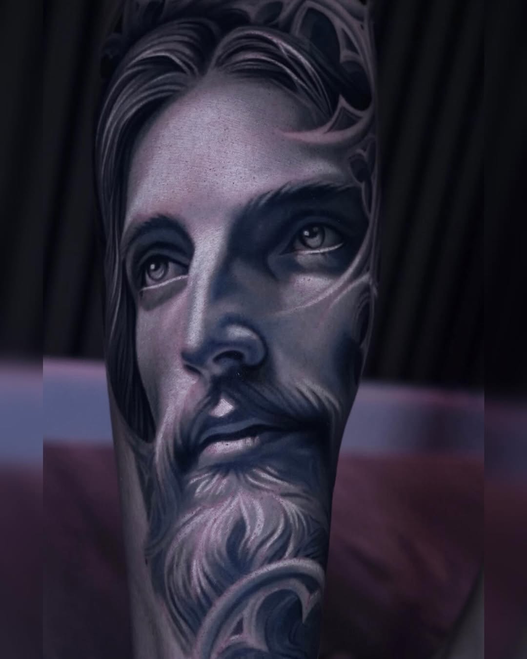 Tattoo by @midas_shadowhunters_tt — realism, black_and_grey