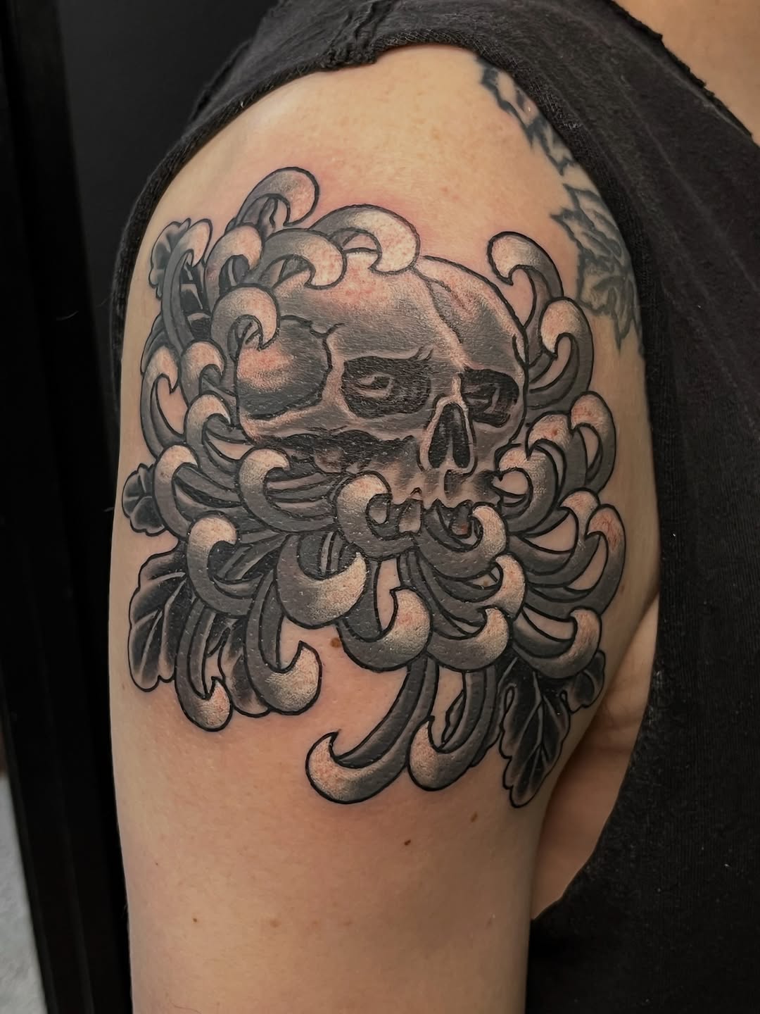Tattoo by @snowden_tattoo — black_and_grey, realism