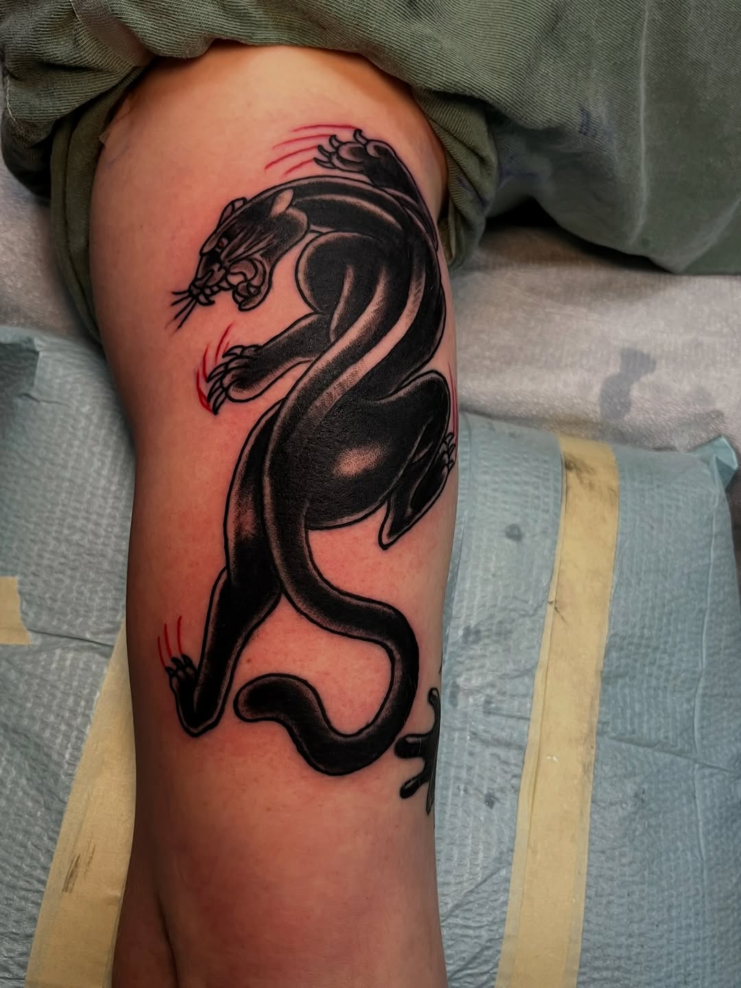 Tattoo by @snowden_tattoo — blackwork