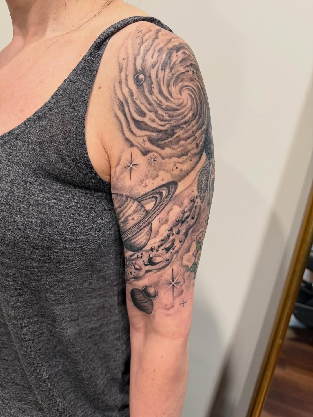 Tattoo by @kate.a.darling — black_and_grey, realism