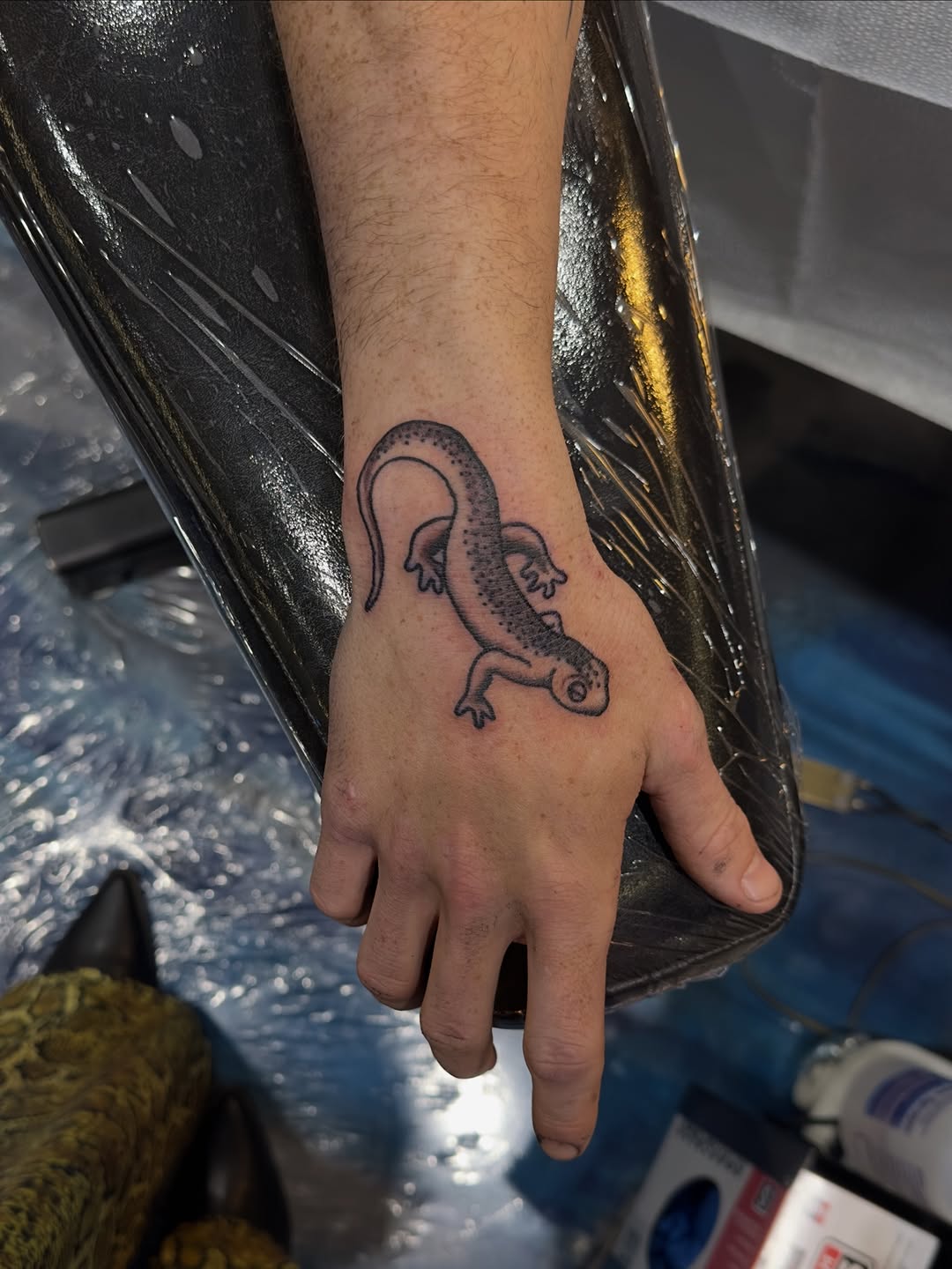 Tattoo by @dairyfree.milf — black_and_grey, realism