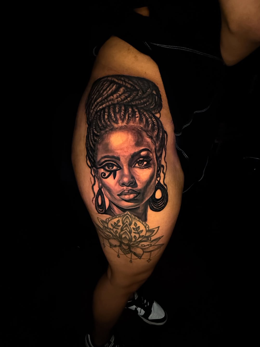 Tattoo by @tattsby0b — realism, black_and_grey
