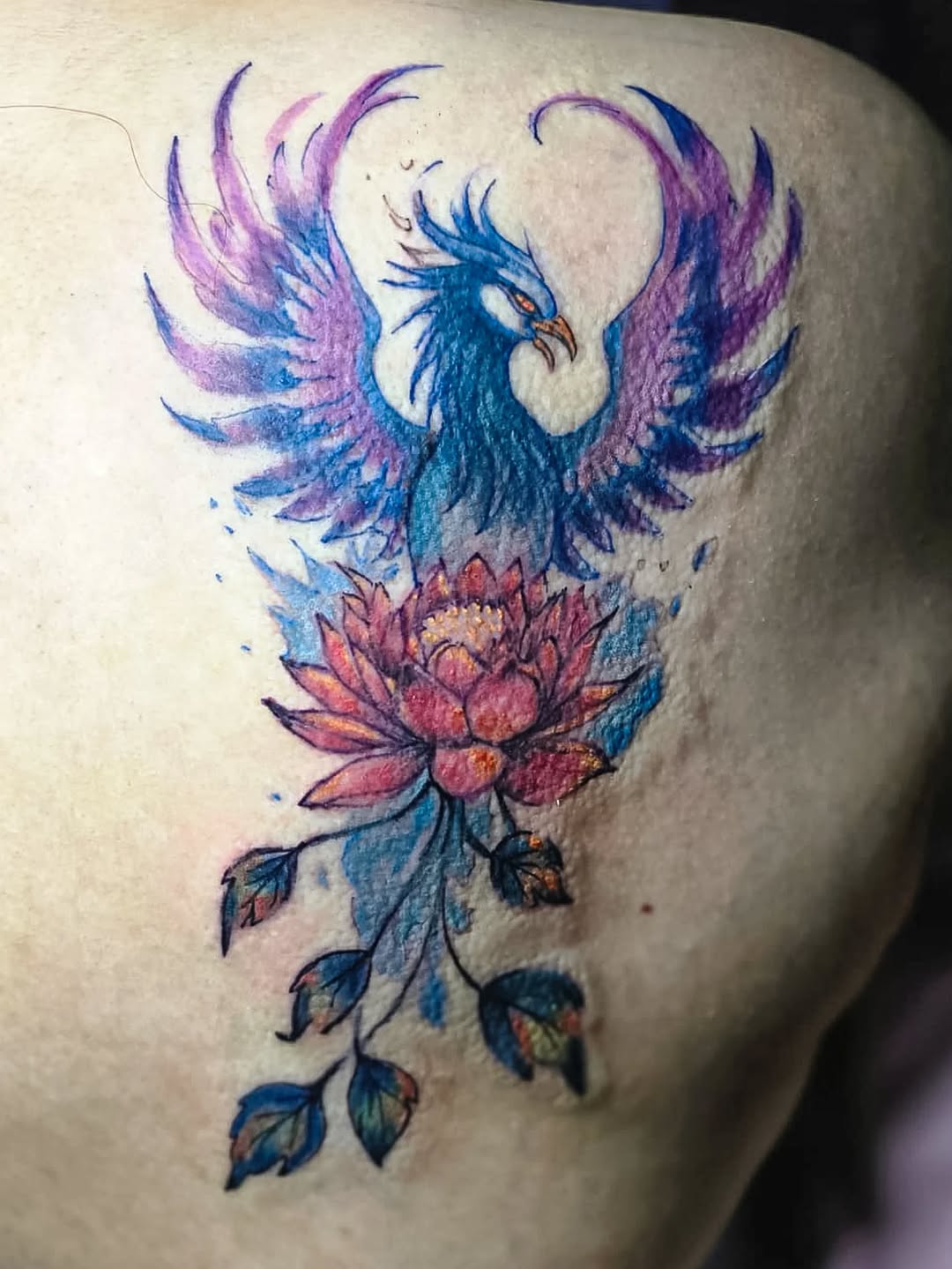 Tattoo by @veroinks — watercolor, realism