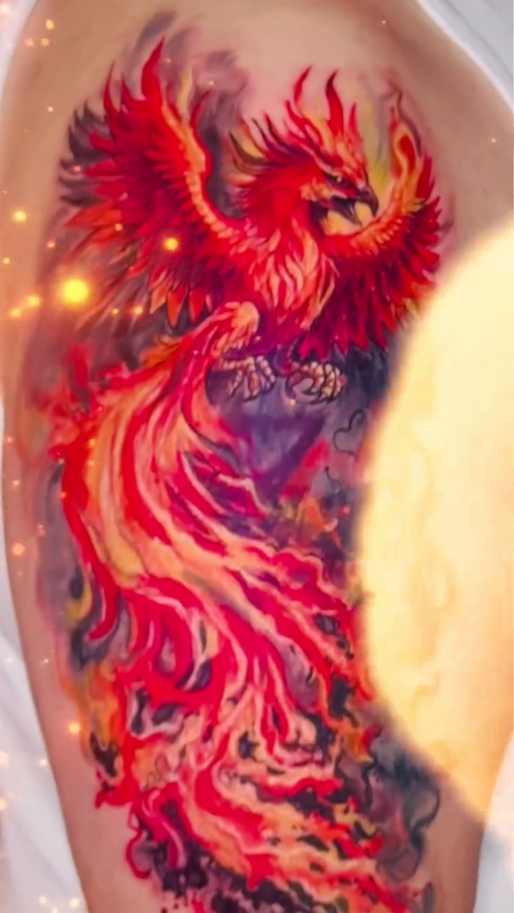 Tattoo by @cherryrose.ink — realism, trash_polka