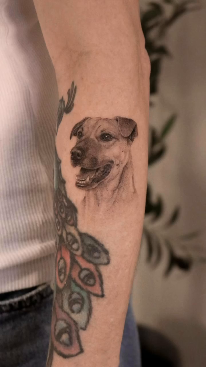 Tattoo by @nickthetailor — realism, black_and_grey