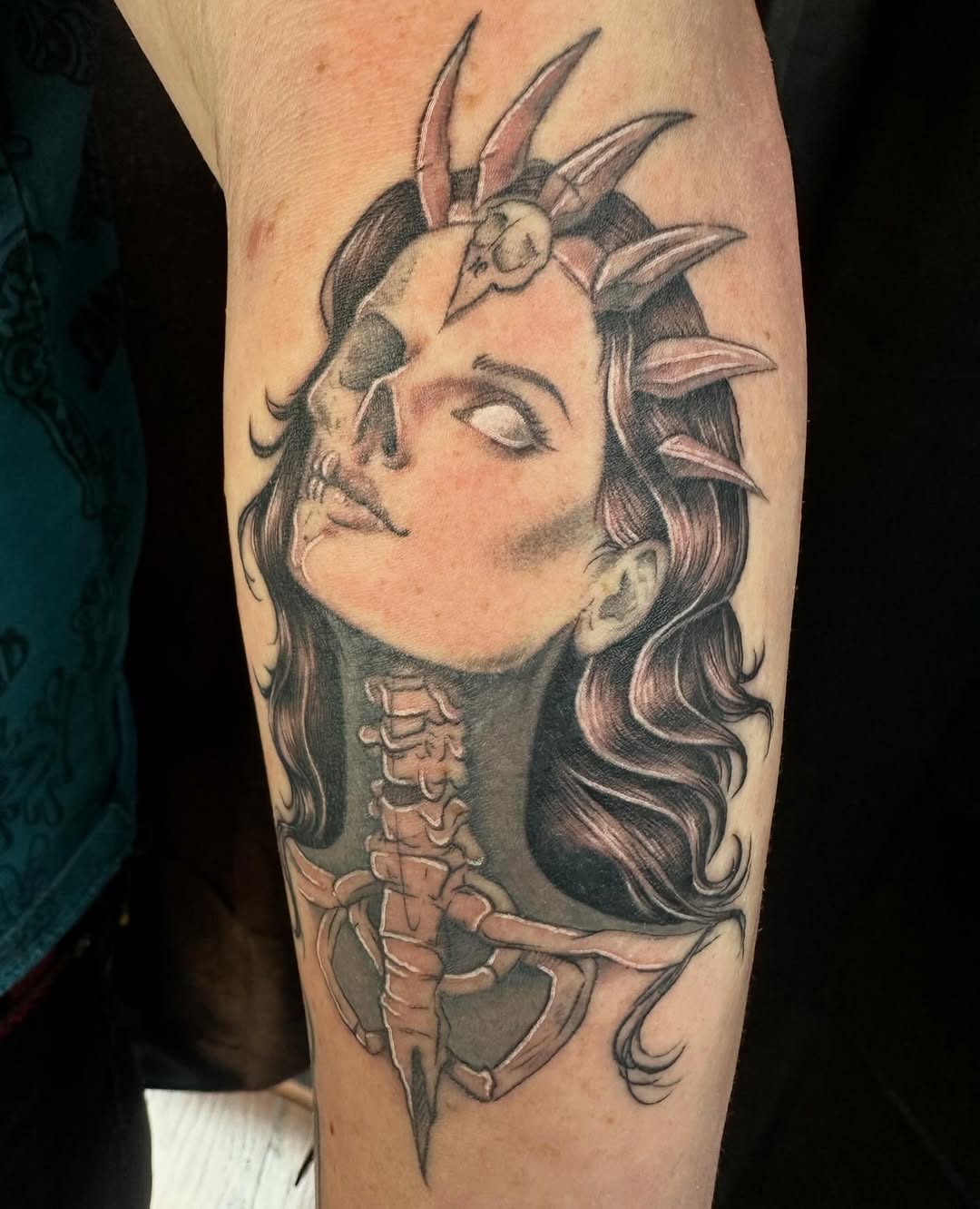 Tattoo by @sarahsmiletattoo โ dark_realism, illustrative