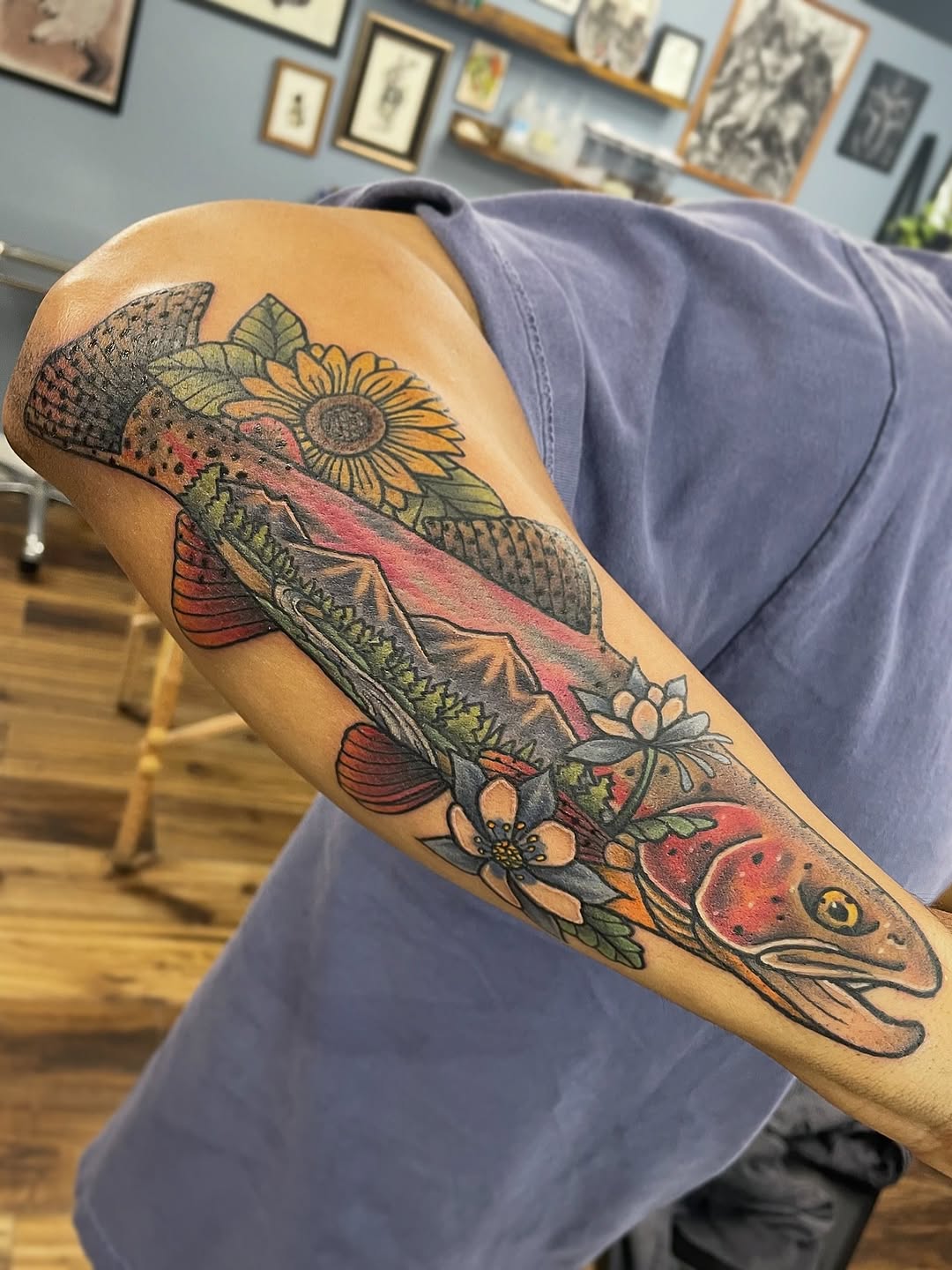 Tattoo by @ajmcguiretattoos β new_school